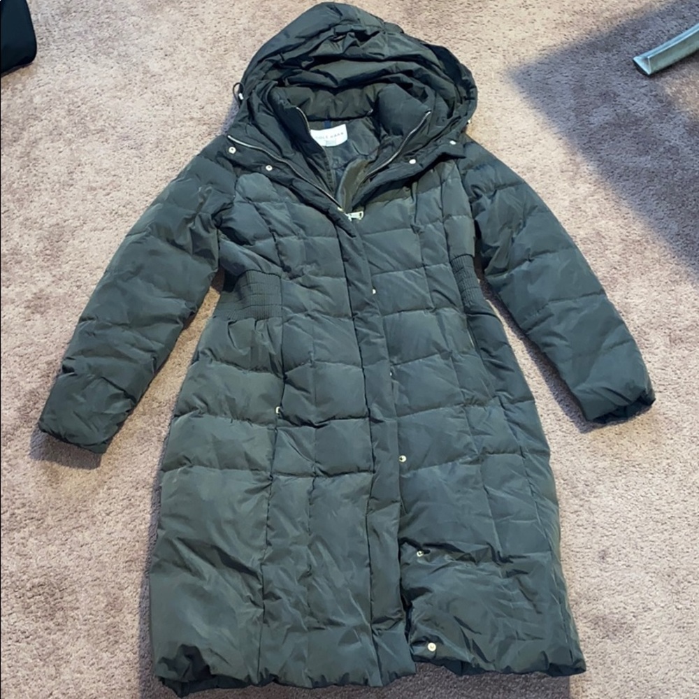 Cole Haan winter coat in olive